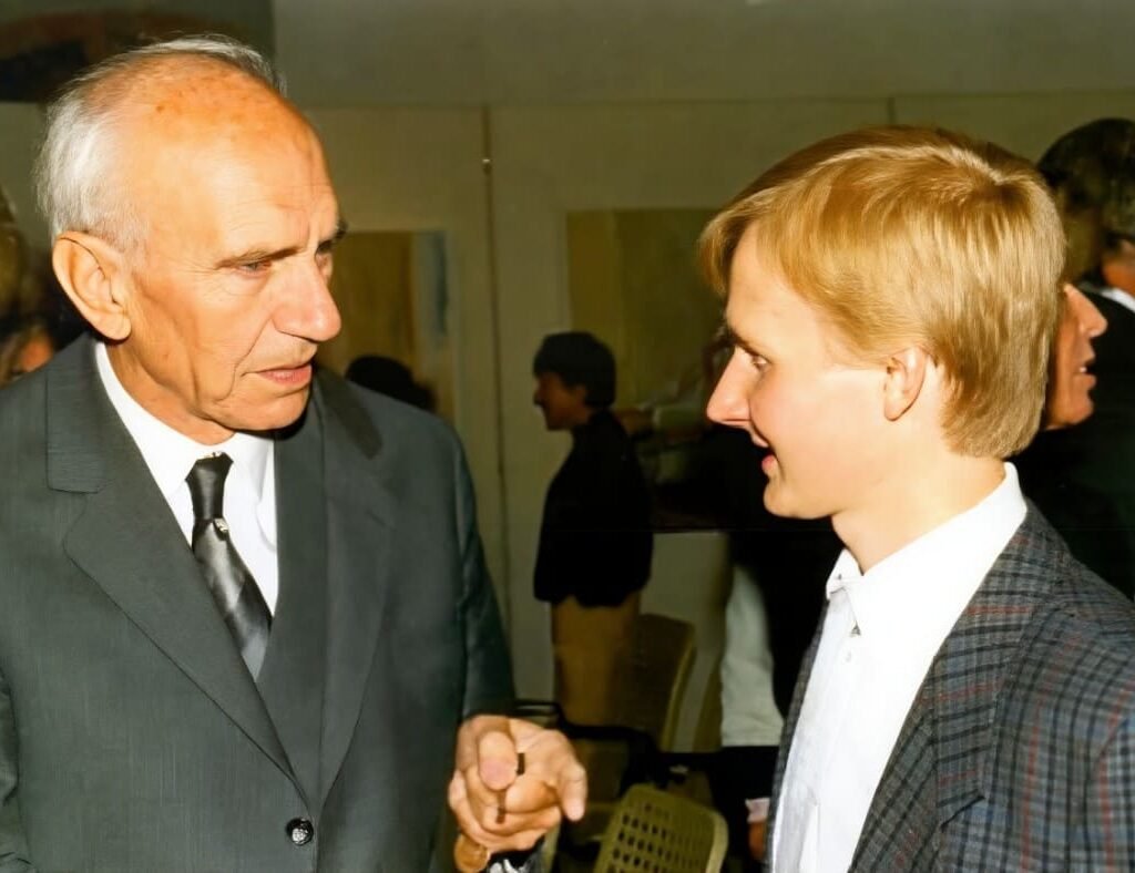 Former President of Austria Visits the Artist’s Studio in Innsbruck